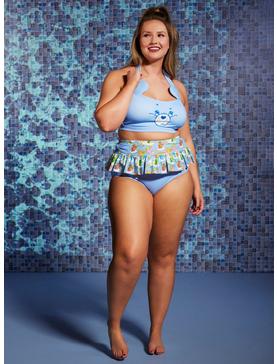 Size Small Disney Pocahontas Bikini Swim Swimsuit Padded Top NWT UPF50 