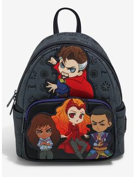 Plus Size Loungefly Marvel Doctor Strange in the Multiverse of Madness Chibi Characters Mini Backpack - BoxLunch Exclusive, , hi-res