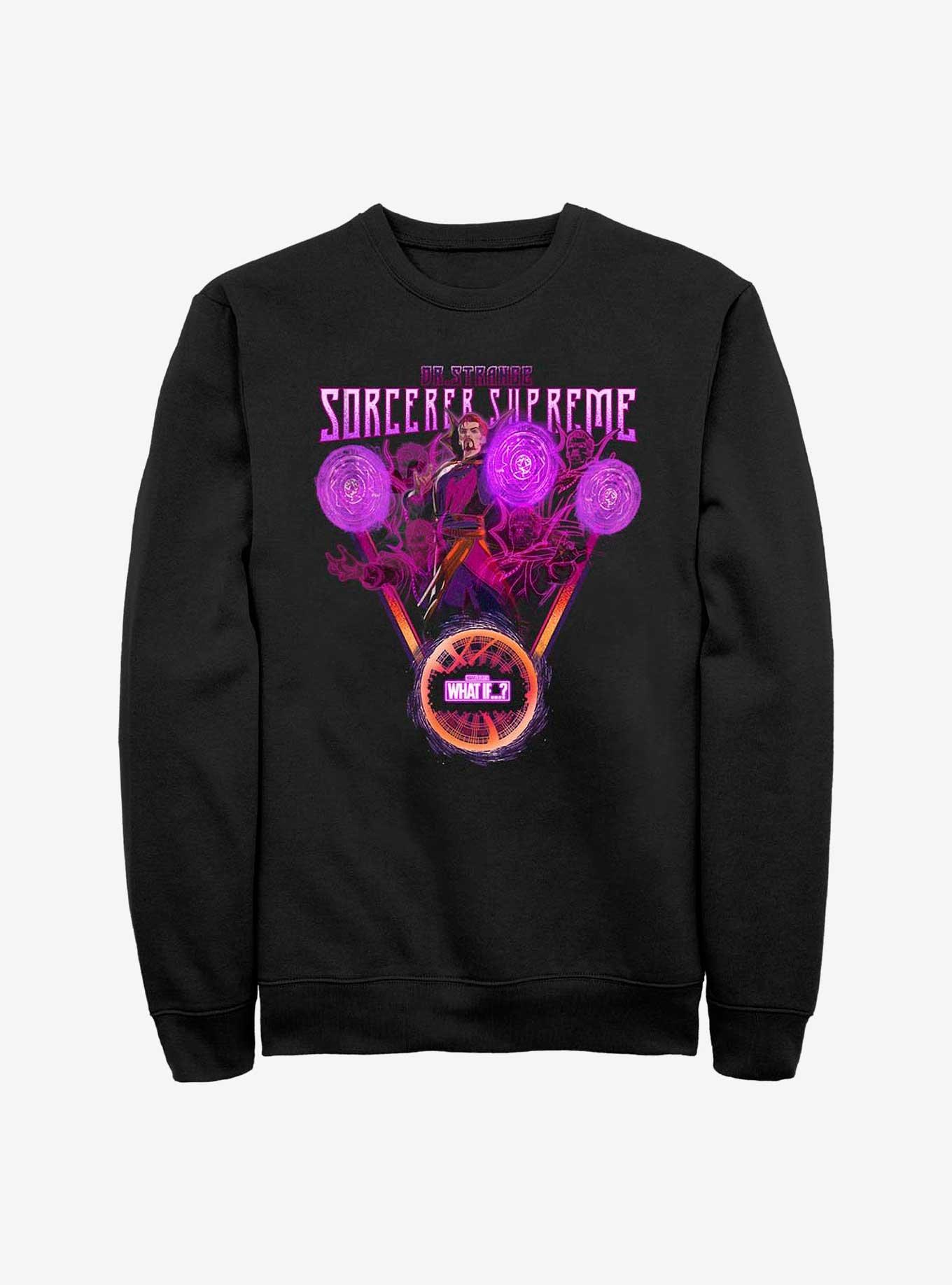 Marvel What If...? Doctor Supreme To You Sweatshirt, BLACK, hi-res