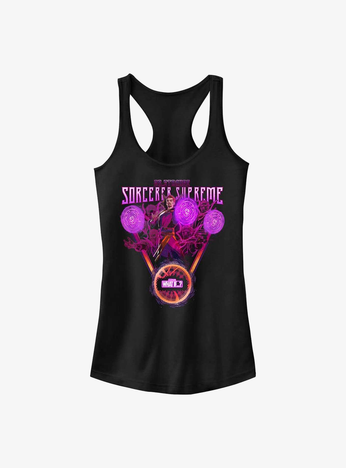 Marvel What If...? Doctor Supreme To You Girls Tank, BLACK, hi-res