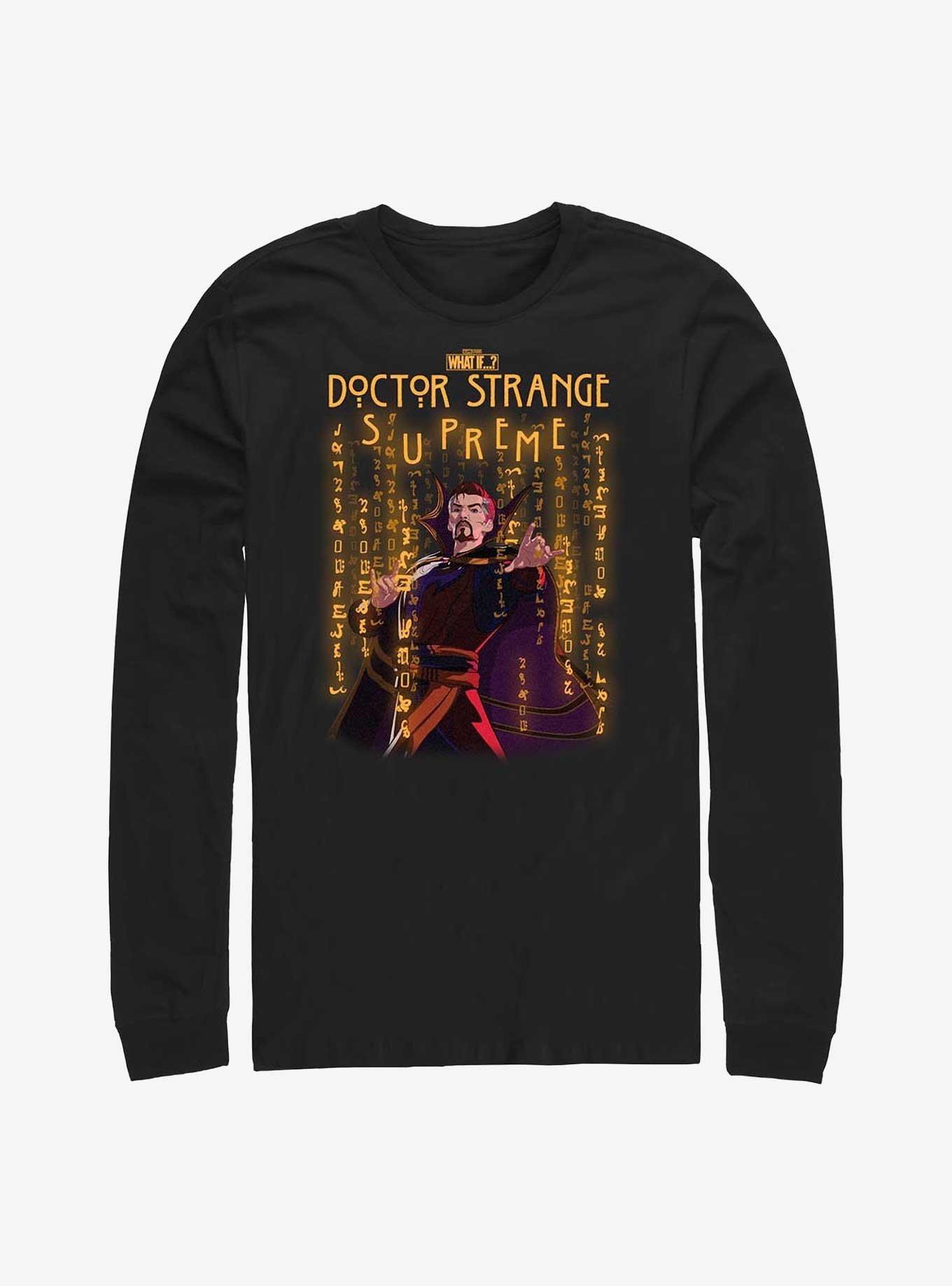 Marvel What If...? Strange Glyphs Long Sleeve T-Shirt, , hi-res