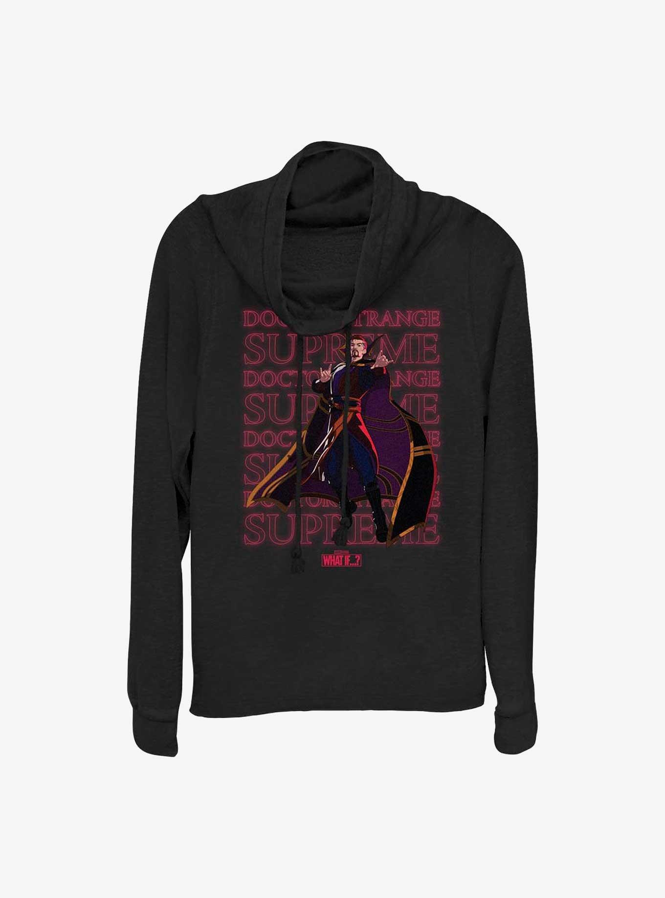 Marvel What If...? Supreme Text Stack Girls Long Sleeve T-Shirt, , hi-res
