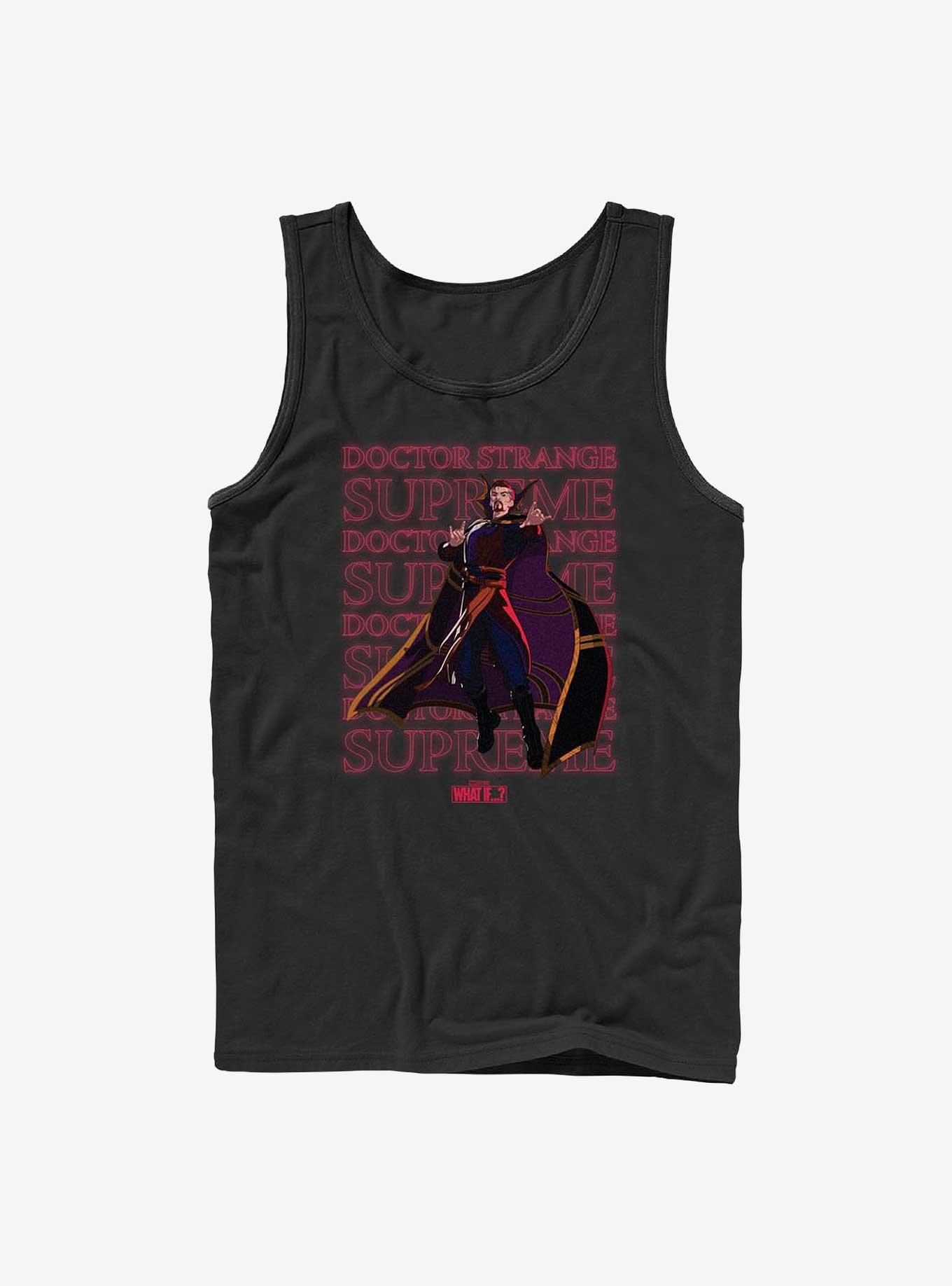 Marvel What If...? Supreme Text Stack Tank Top, , hi-res