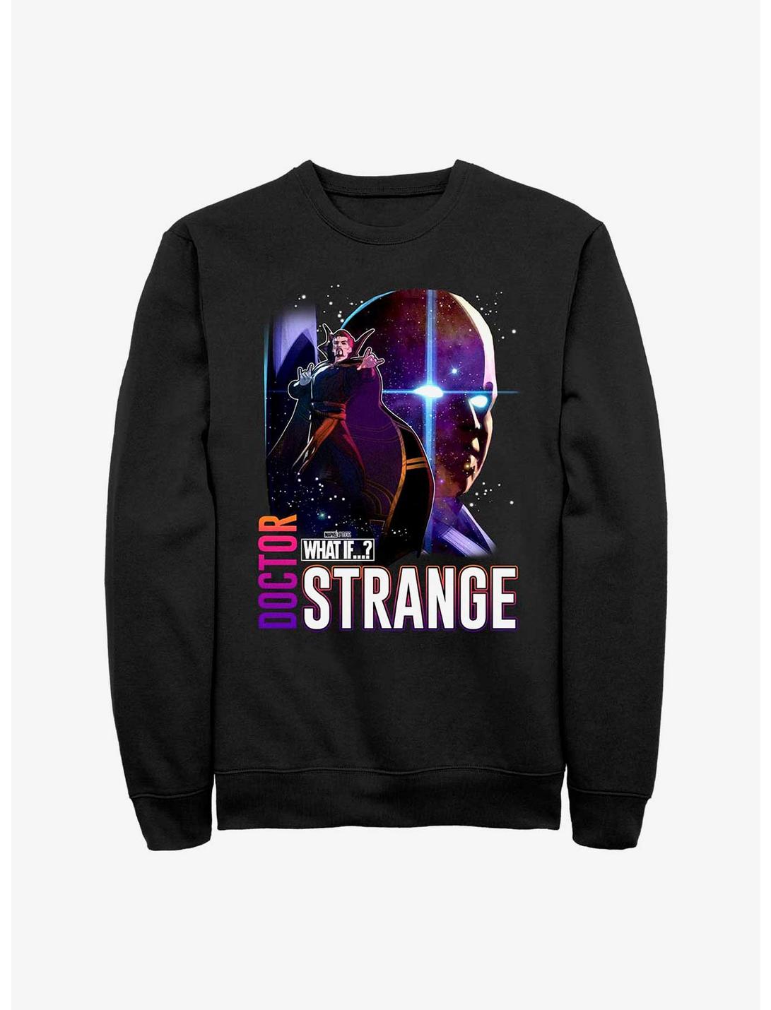 Marvel What If...? Watcher Dr Strange Sweatshirt, BLACK, hi-res