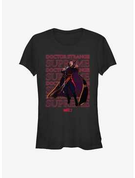 Marvel What If...? Supreme Text Stack Girls T-Shirt, , hi-res