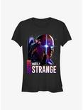 Marvel What If...? Watcher Dr Strange Girls T-Shirt, BLACK, hi-res