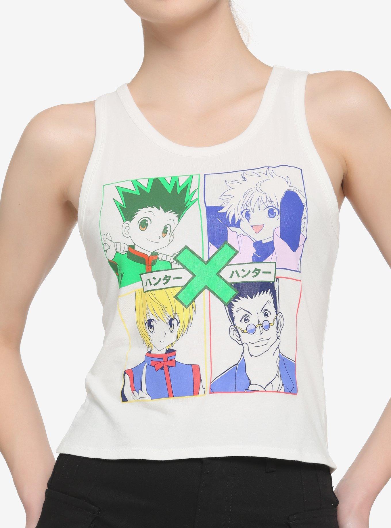 Hunter X Hunter Color Grid Girls Tank Top, MULTI, hi-res