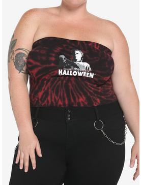 Halloween Red Washed Girls Tube Top Plus Size, , hi-res