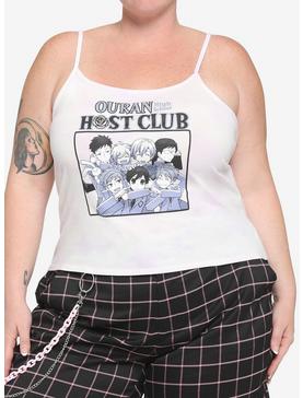 Ouran High School Host Club Group Girls Crop Cami Plus Size, , hi-res