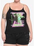The Nightmare Before Christmas Oogie Boogie Chain Girls Crop Cami Plus Size, MULTI, hi-res