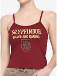 Harry Potter Gryffindor Girls Strappy Crop Tank Top, MULTI, hi-res