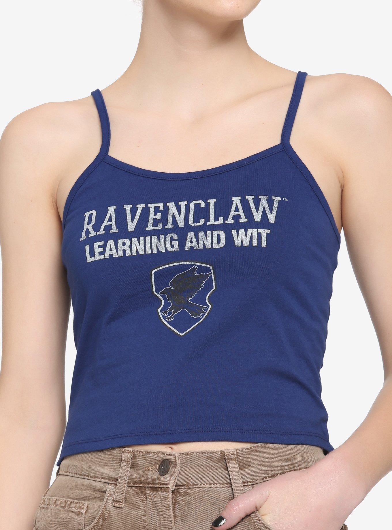 Harry Potter Ravenclaw Girls Strappy Crop Tank Top, MULTI, hi-res