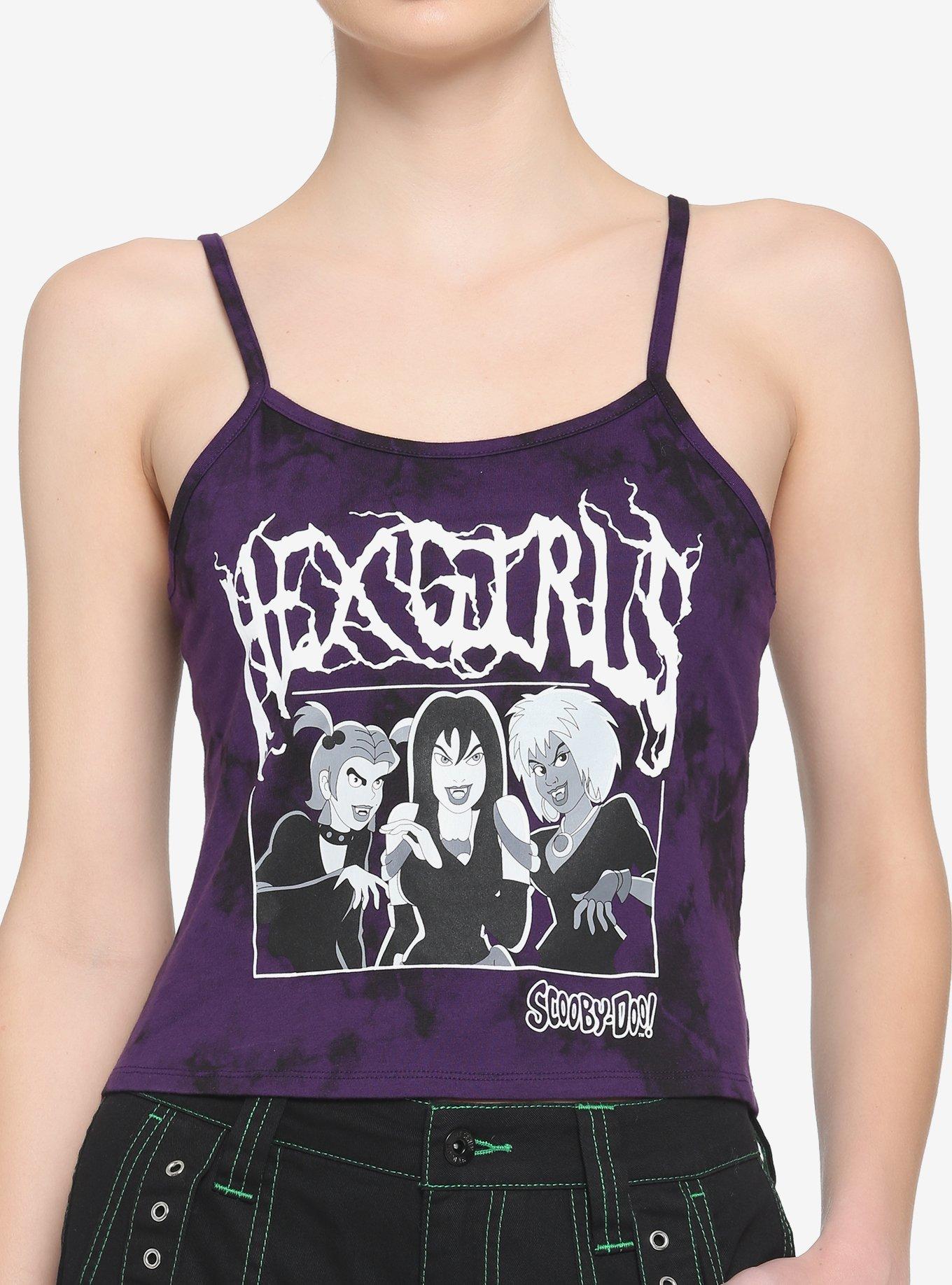 Scooby-Doo! Hex Girls Purple Wash Girls Strappy Tank, MULTI, hi-res