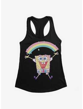 SpongeBob SquarePants Rainbow Sparkle Womens Tank Top, , hi-res