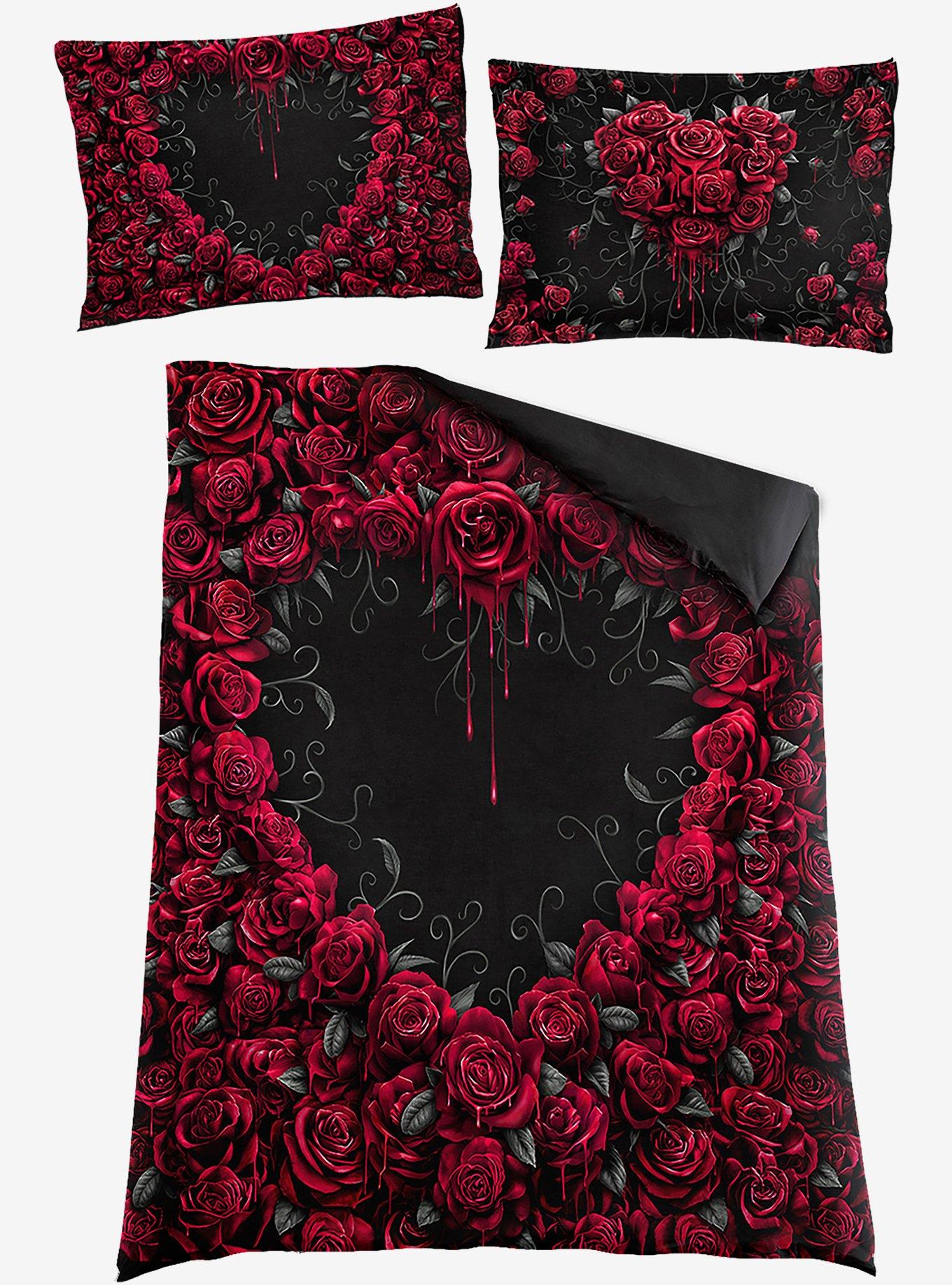 Bleeding Heart Single Duvet Bedding Set, , hi-res