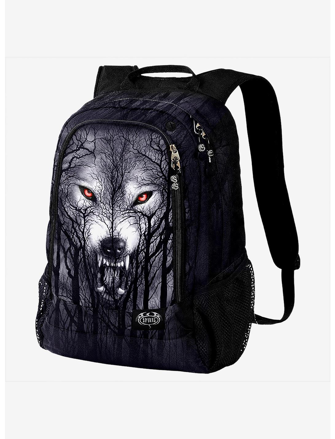 Forest Wolf Laptop Backpack, , hi-res