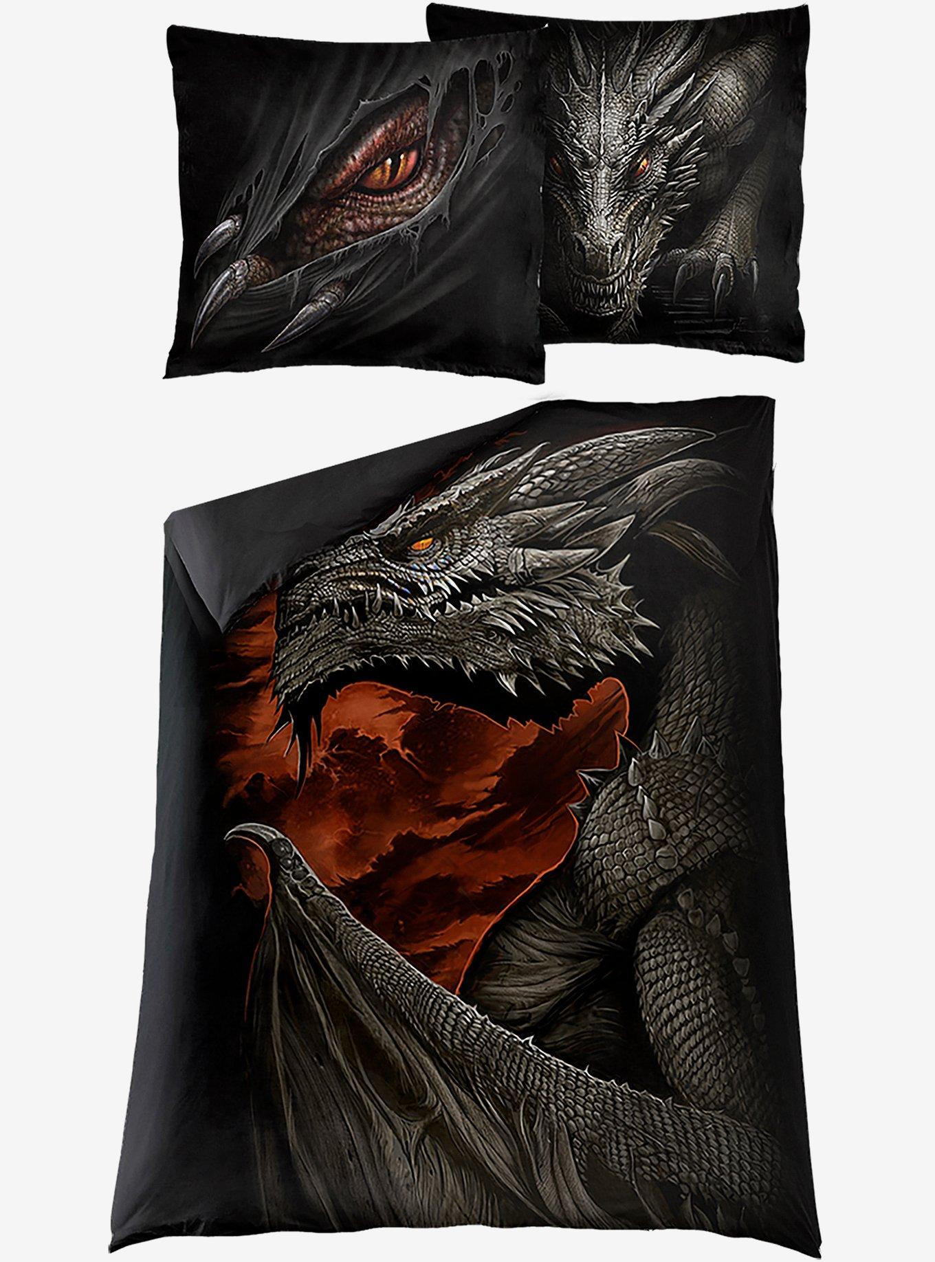 Majestic Draco Single Duvet Reversible Bedding Set, , hi-res