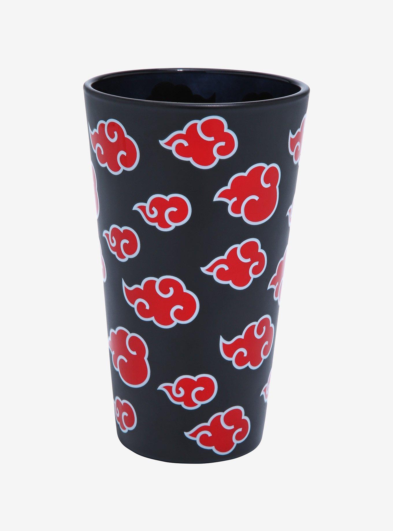 Naruto Shippuden Akatsuki Clouds Pint Glass, , hi-res