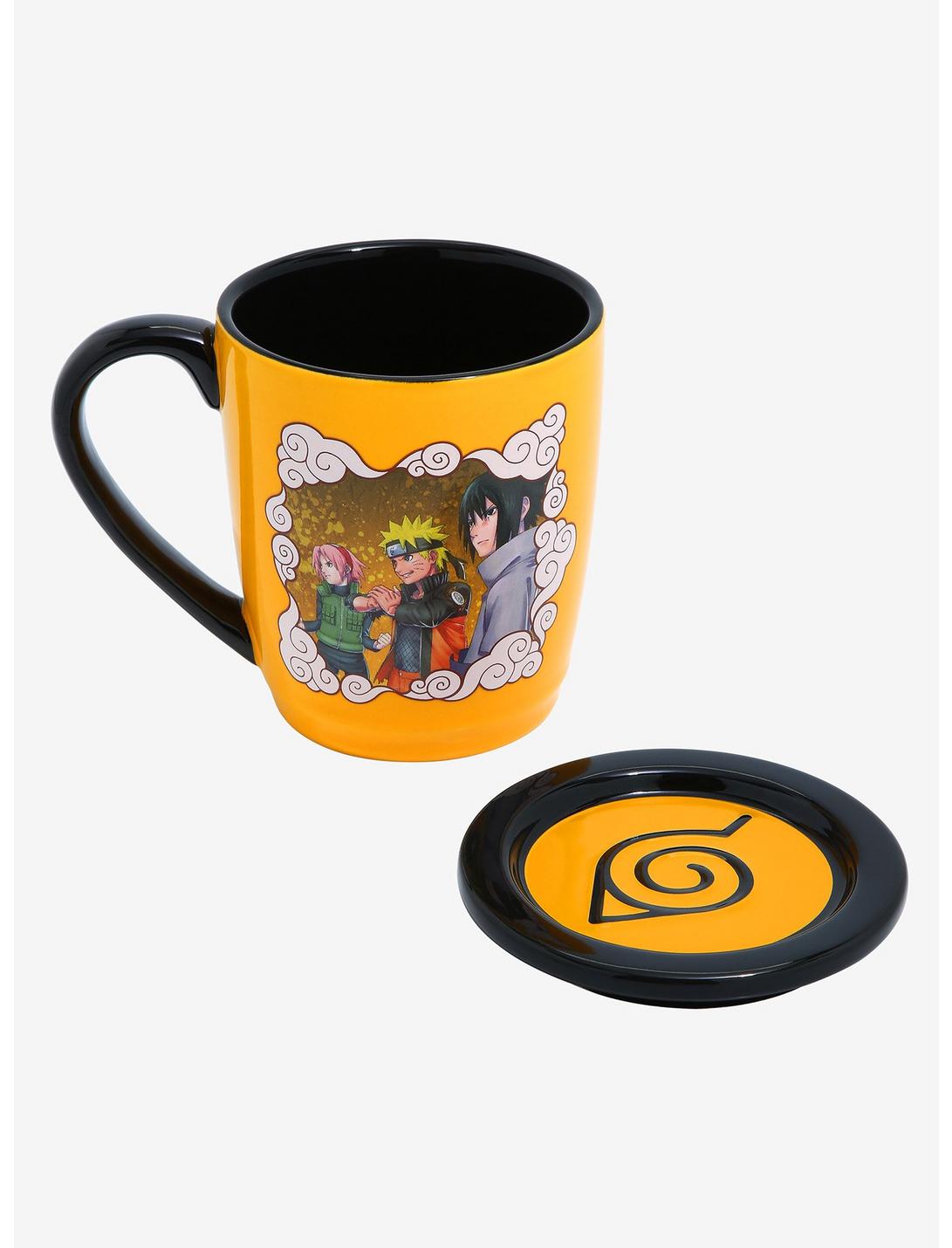 Naruto Shippuden Team 7 Group Portrait Mug with Lid, , hi-res