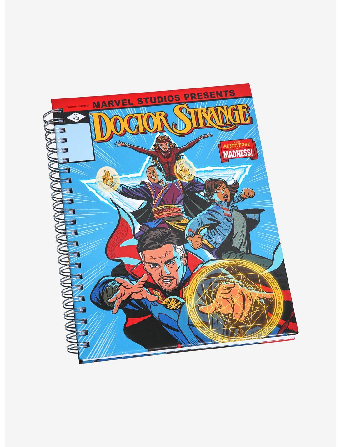 Marvel Doctor Strange in the Multiverse of Madness Comic Book Cover Notebook - BoxLunch Exclusive, , hi-res