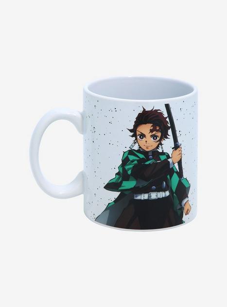 Demon Slayer: Kimetsu no Yaiba Tanjiro Speckled Mug | BoxLunch