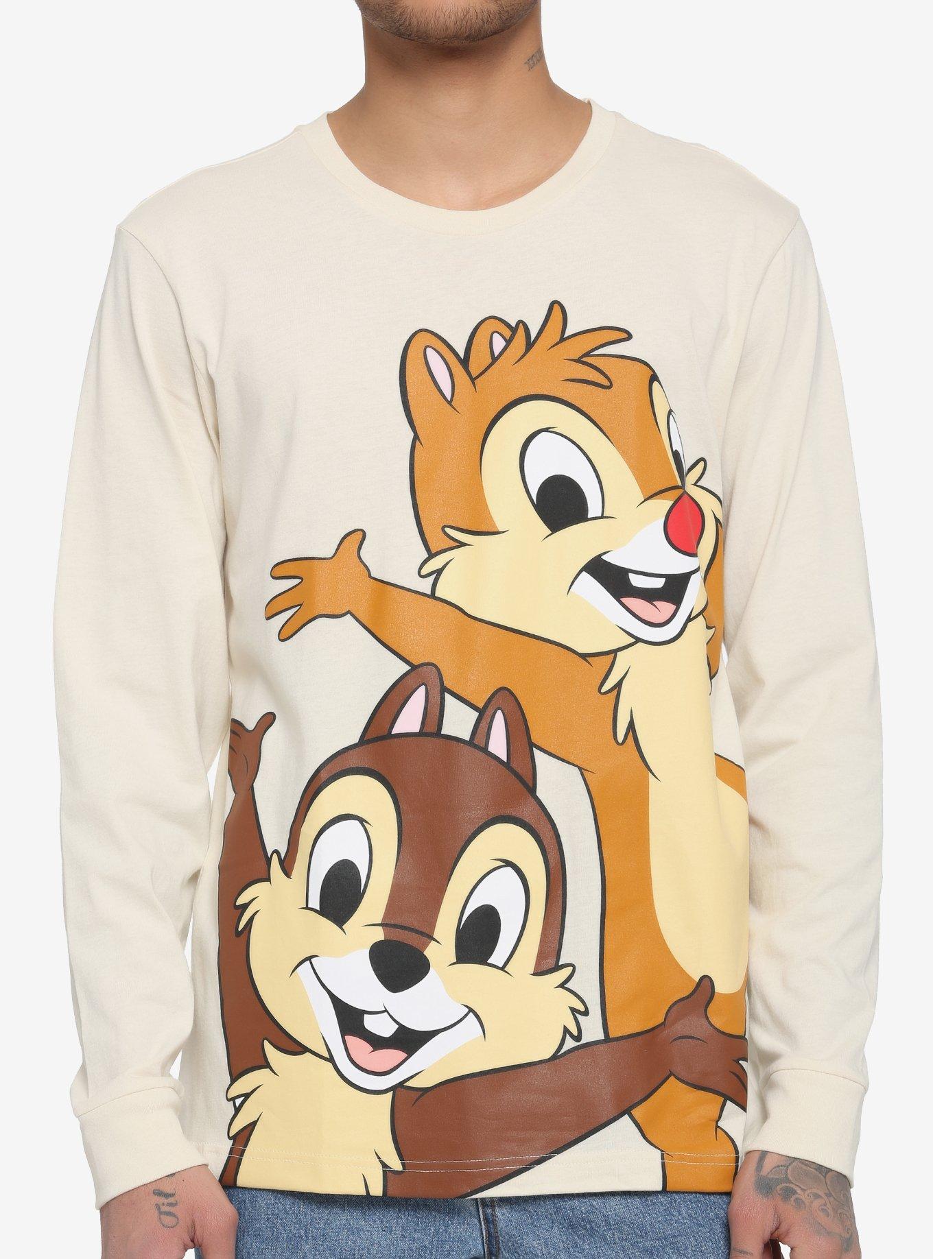 Our Universe Disney Chip 'N' Dale Jumbo Print Long-Sleeve T-Shirt, MULTI, hi-res