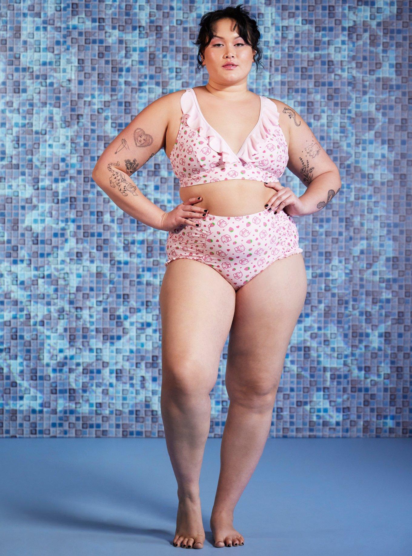 Hot topic cheap plus size swim