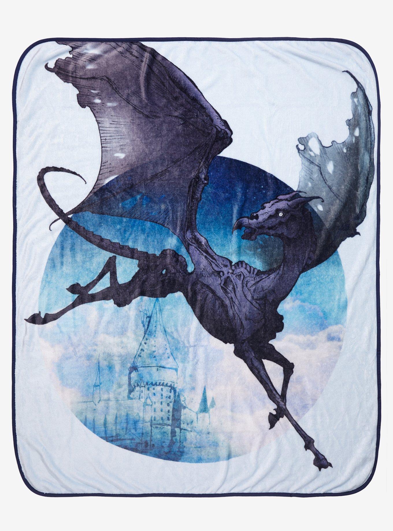 Harry Potter Thestral Throw Blanket