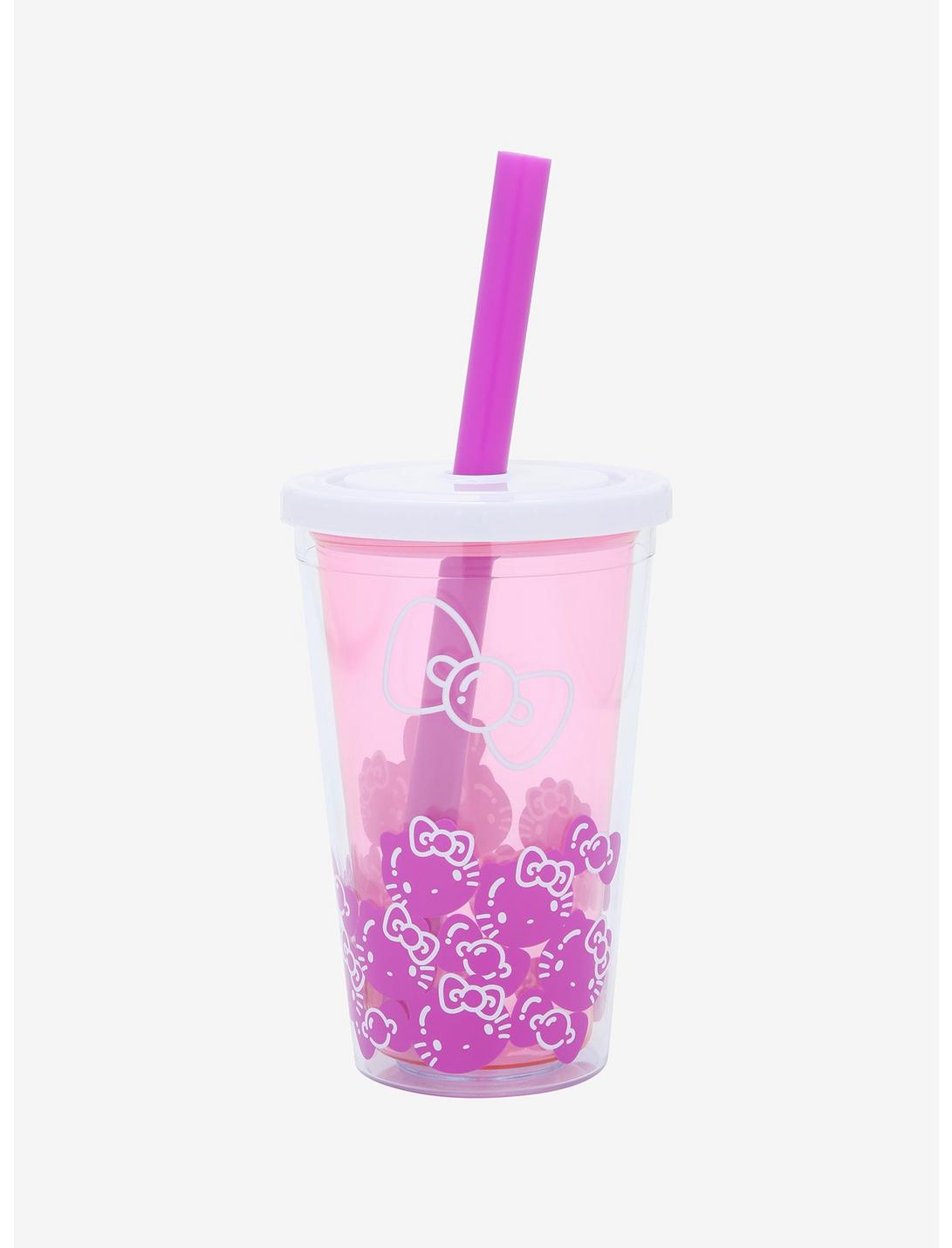 Hello Kitty Boba Acrylic Travel Cup, , hi-res