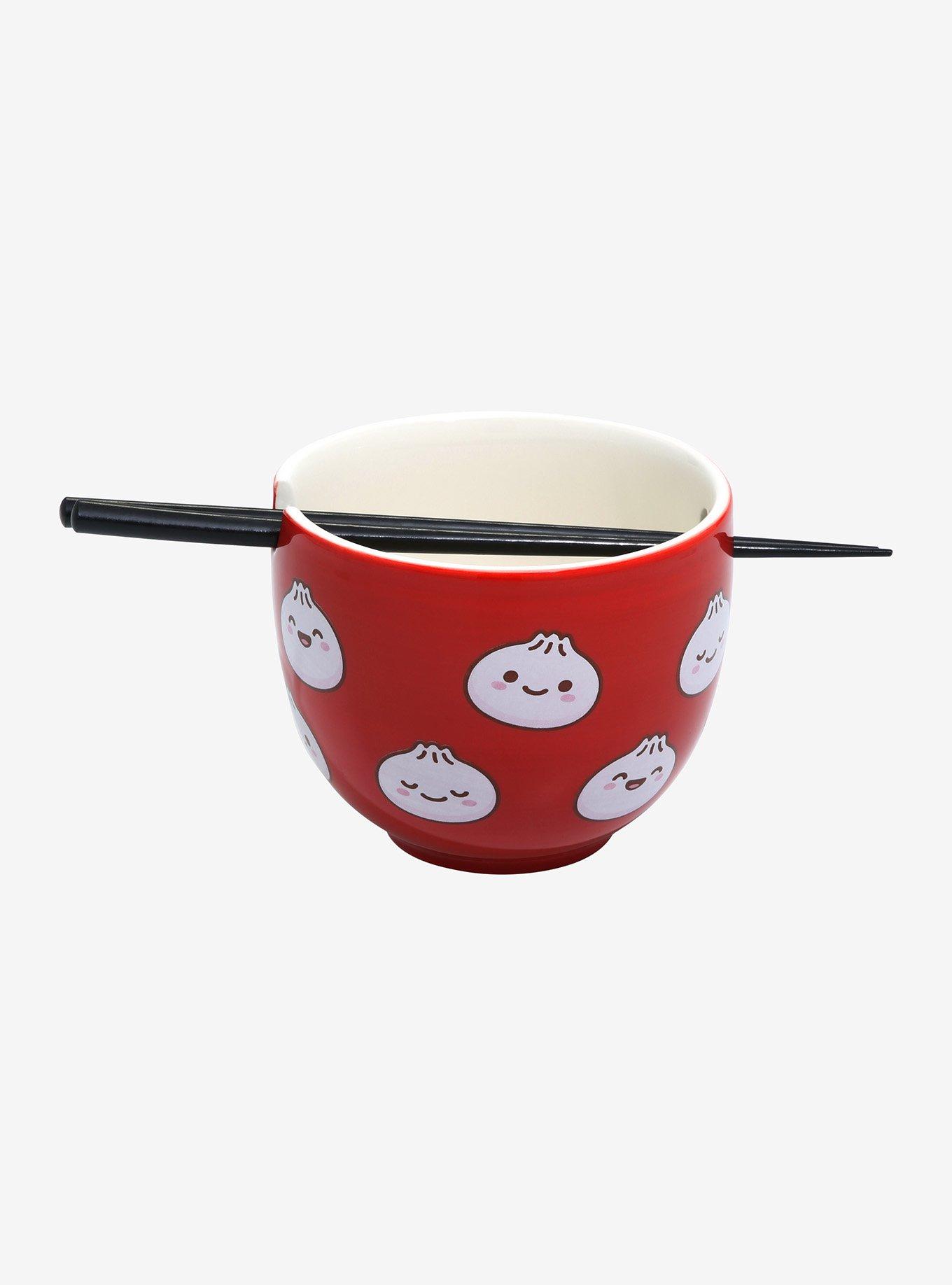 Steamed Bun Ramen Bowl With Chopsticks, , hi-res