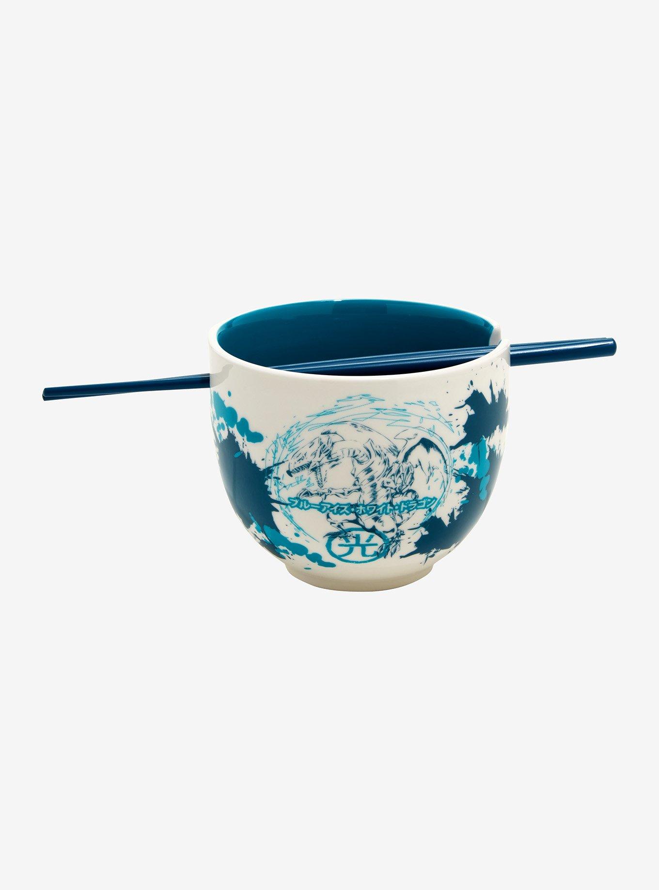 Yu-Gi-Oh! Blue Eyes White Dragon Ramen Bowl, , hi-res