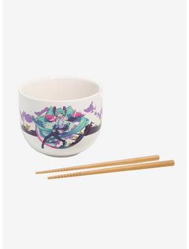 Hatsune Miku Ramen Bowl With Chopsticks, , hi-res