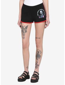 Scream Ghost Face Girl Soft Shorts, , hi-res