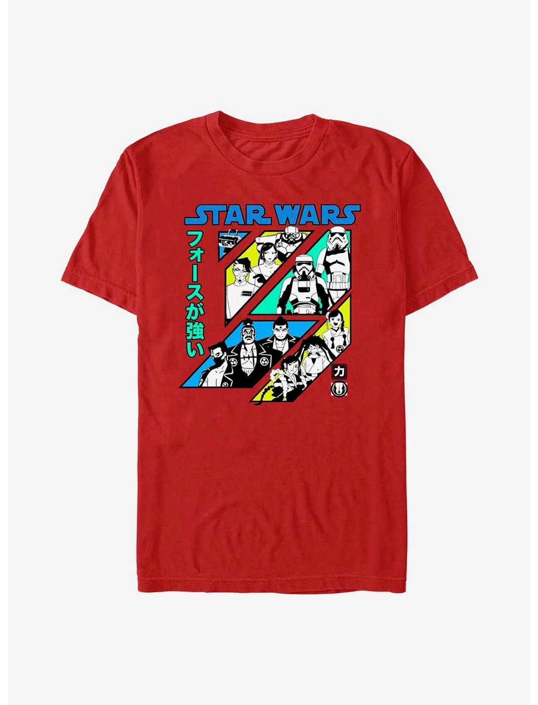 Star Wars: Visions Character Grid T-Shirt, , hi-res