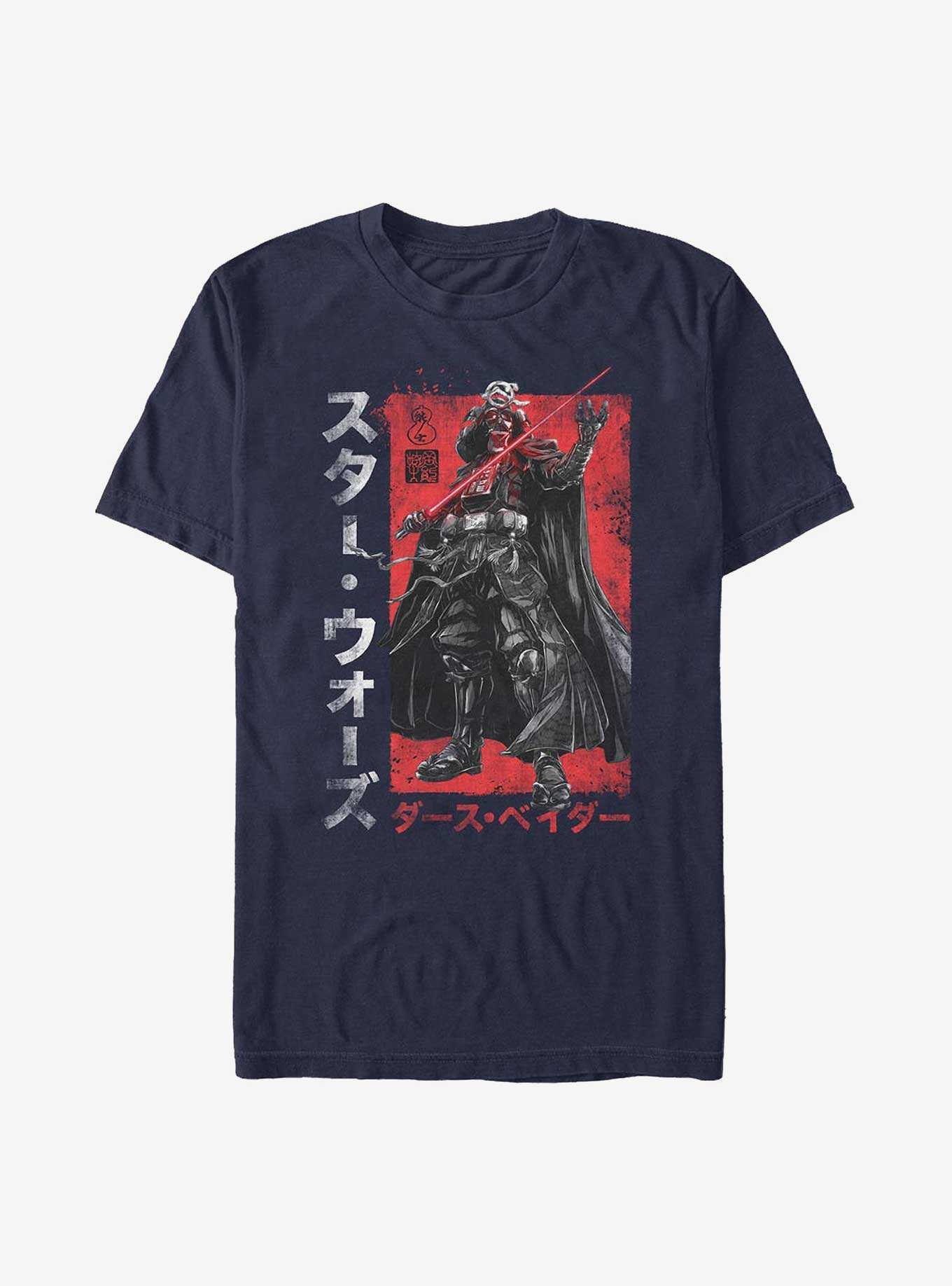 Star Wars: Visions Darth Vader Samurai T-Shirt, NAVY, hi-res