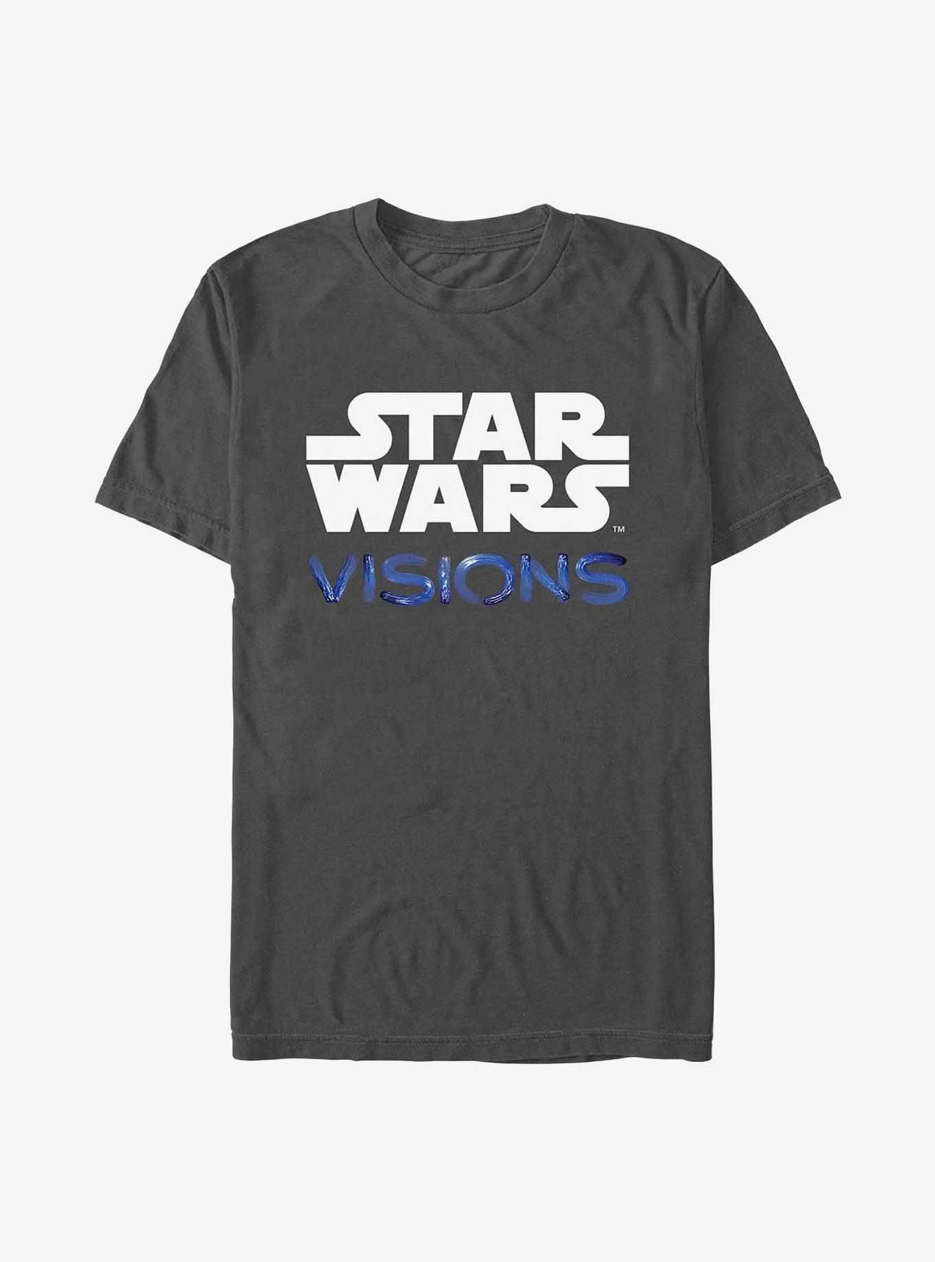 Star Wars: Visions Stacked Logo T-Shirt