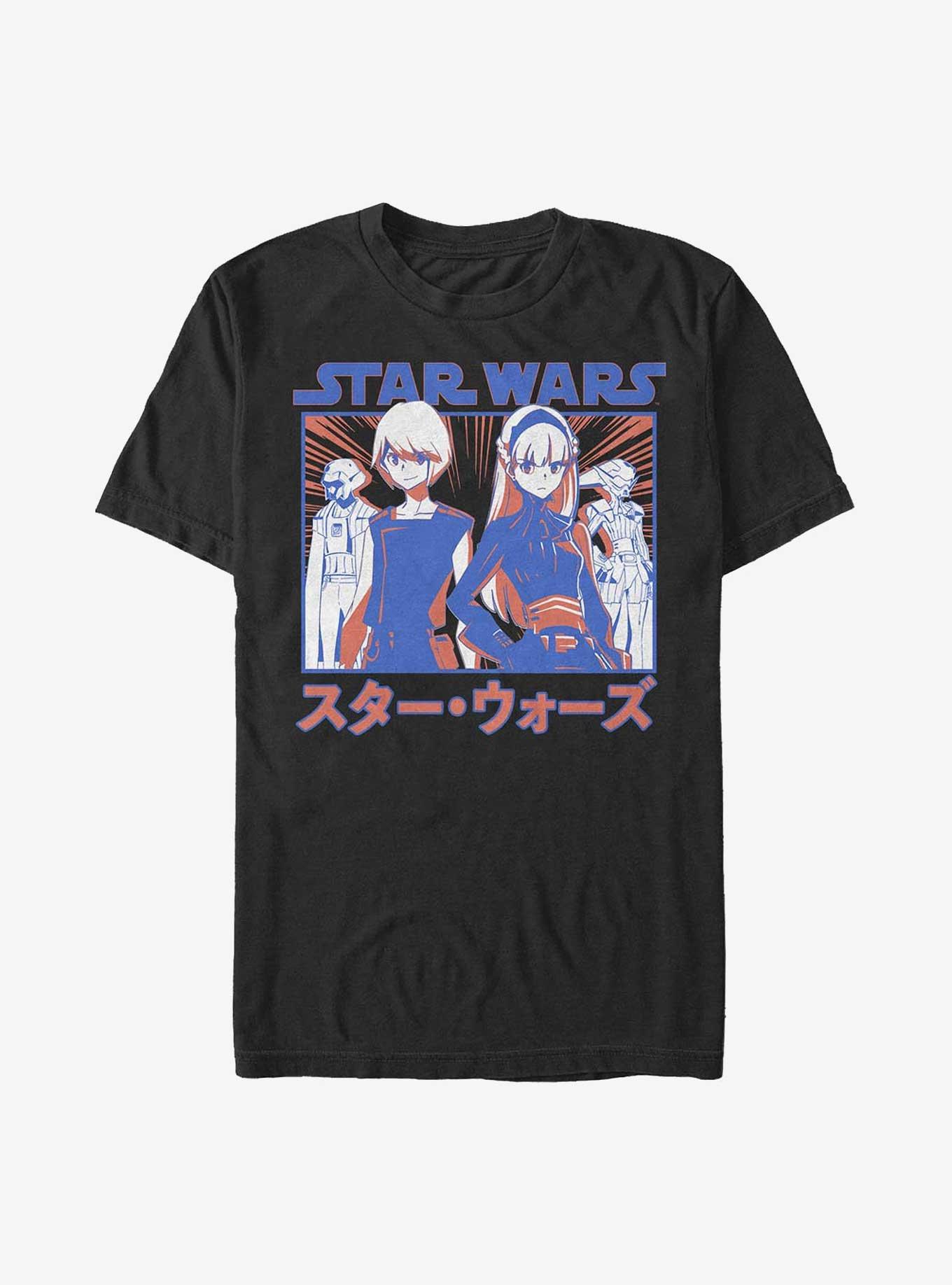 Star Wars: Visions The Twins Anime T-Shirt | Hot Topic