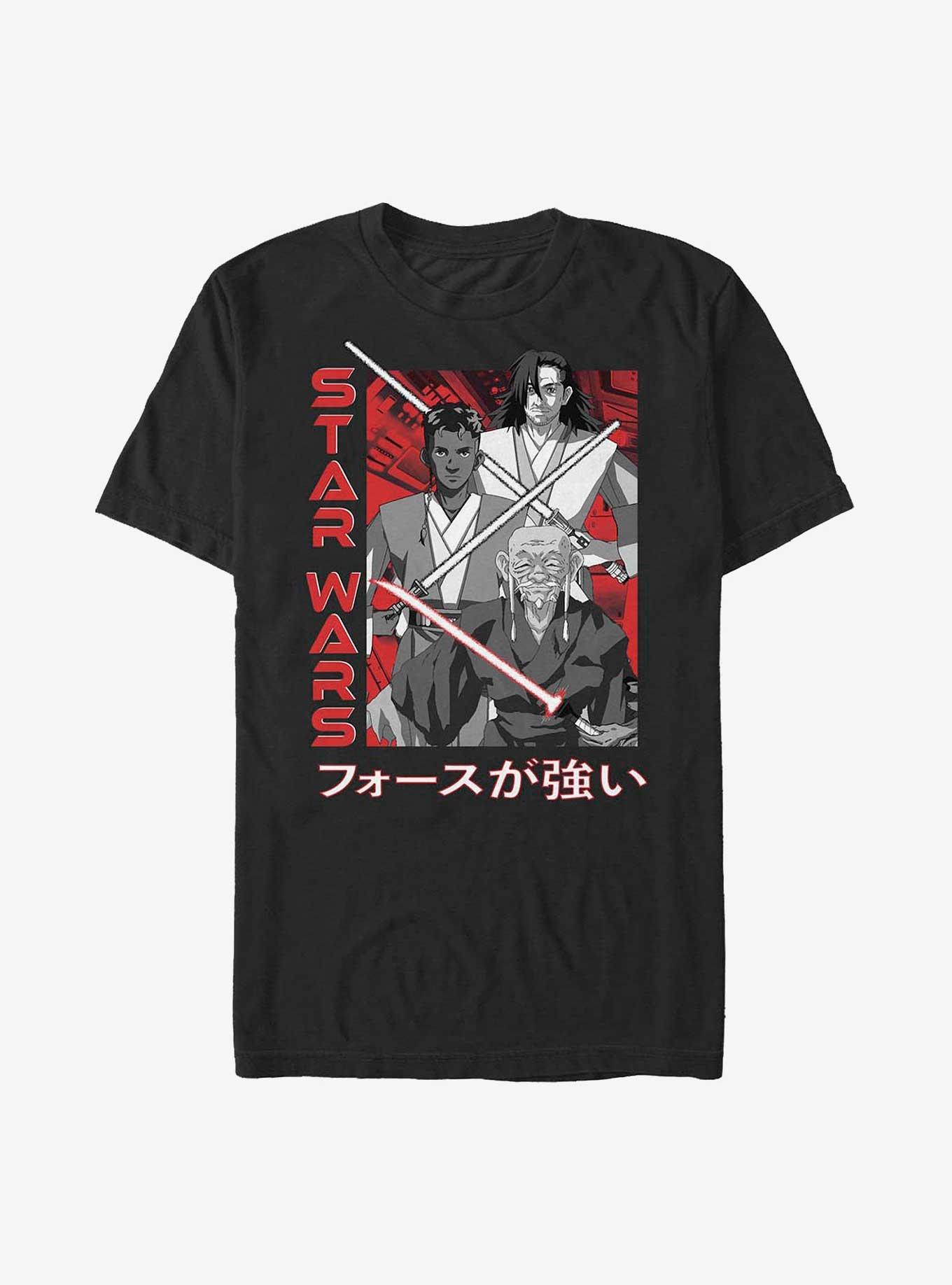 Star Wars: Visions The Elder Weapons T-Shirt, BLACK, hi-res