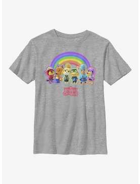 Nintendo Animal Crossing Rainbow Lineup Youth T-Shirt, , hi-res
