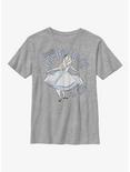 Disney Alice In Wonderland Alice Unbirthday Youth T-Shirt, ATH HTR, hi-res