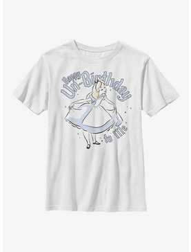 Disney Alice In Wonderland Alice Unbirthday Youth T-Shirt, , hi-res