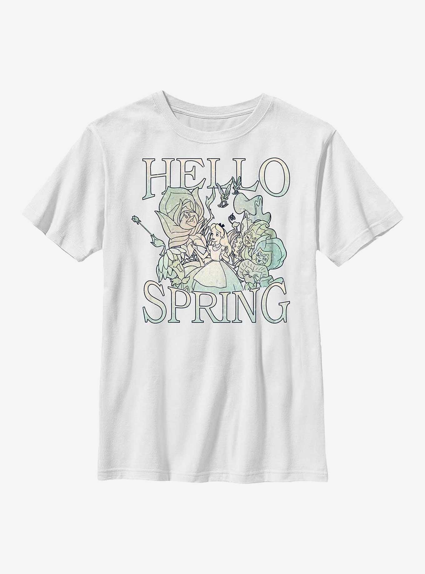 Disney Alice In Wonderland Spring Garden Alice Youth T-Shirt, , hi-res