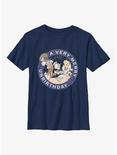 Disney Alice In Wonderland Very Merry Unbirthday Youth T-Shirt, NAVY, hi-res
