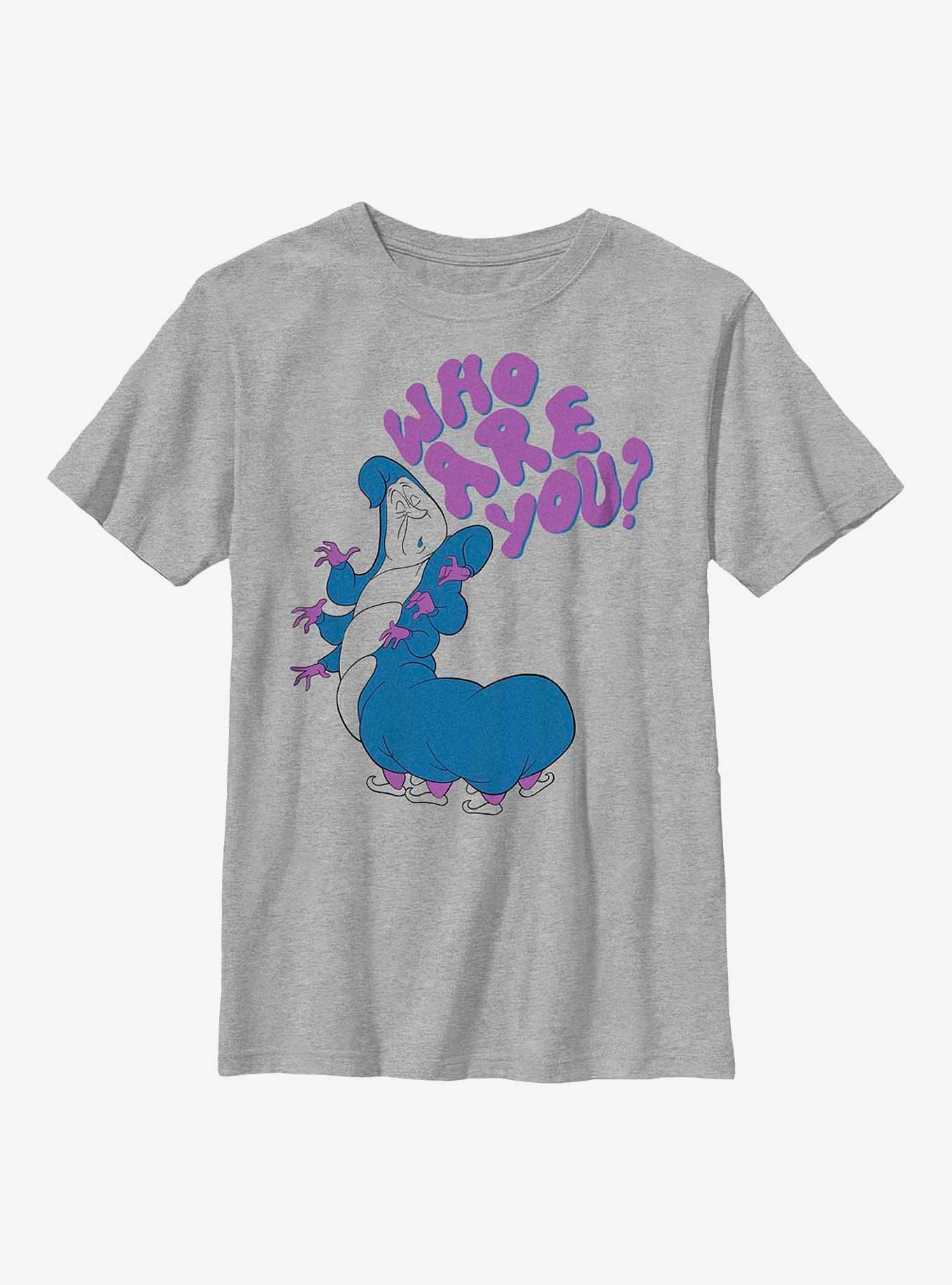 Disney Alice In Wonderland Who Are You Youth T-Shirt, , hi-res