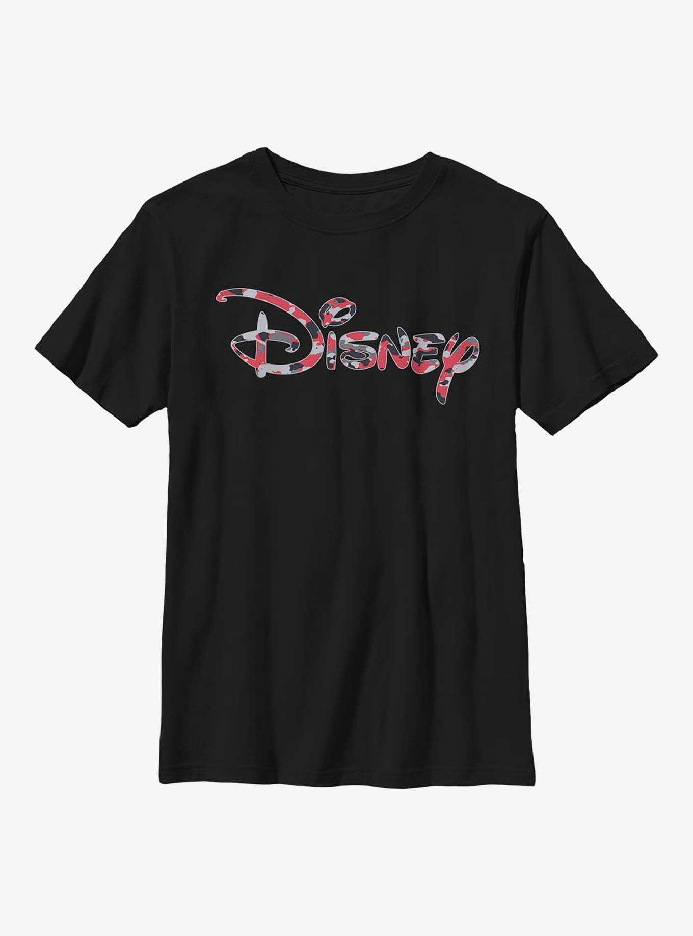 Disney Camo Disney Logo Youth T-Shirt, , hi-res