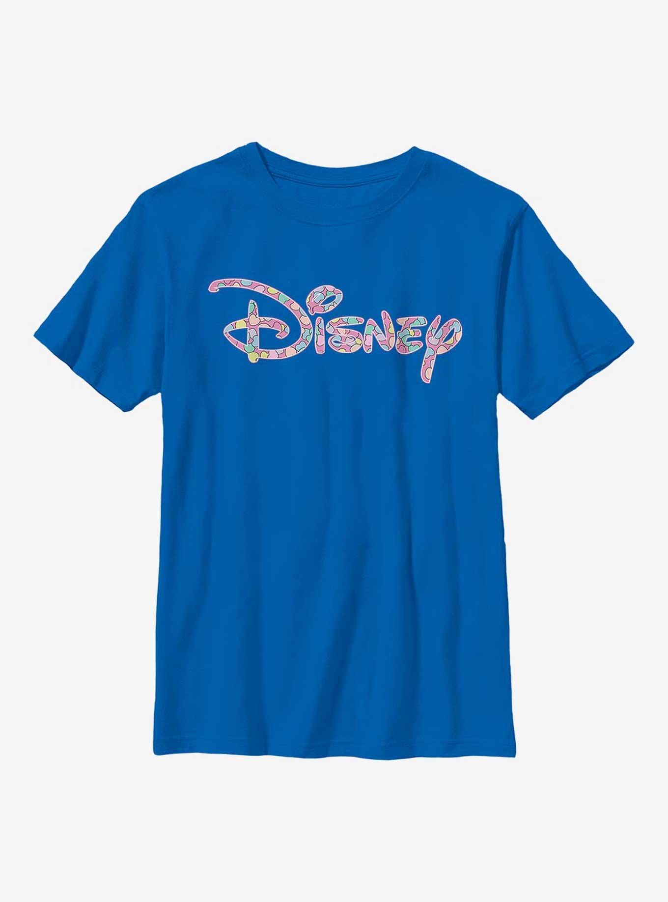 Disney Candy Logo Youth T-Shirt, ROYAL, hi-res