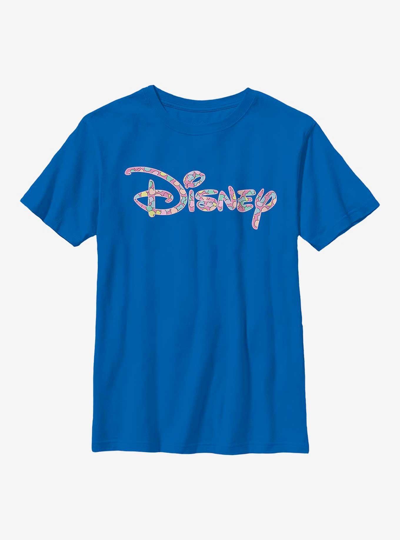 Disney Candy Logo Youth T-Shirt, ROYAL, hi-res