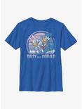 Disney Donald Duck Daisy And Donald Youth T-Shirt, ROYAL, hi-res