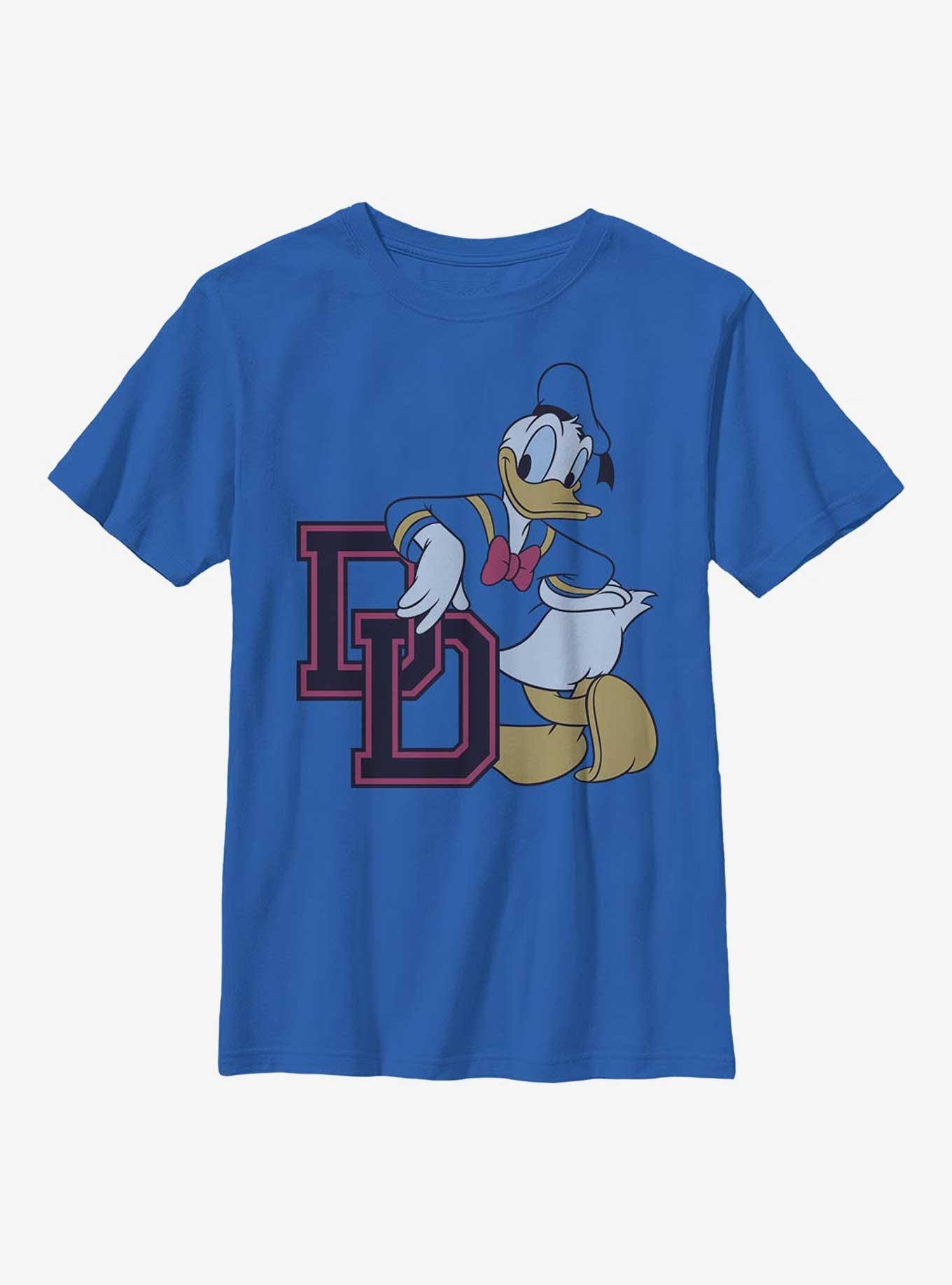 Disney Donald Duck Donald College Dd Youth T-Shirt, , hi-res