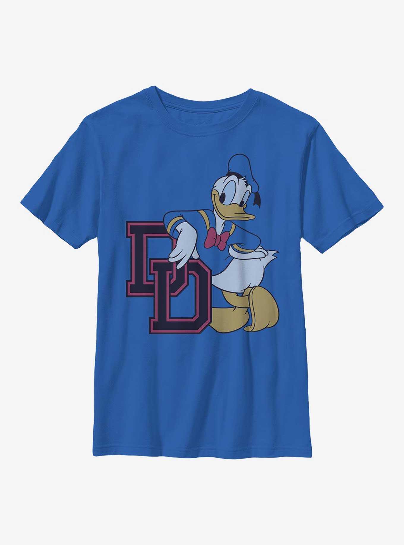 Disney Donald Duck Donald College Dd Youth T-Shirt, , hi-res